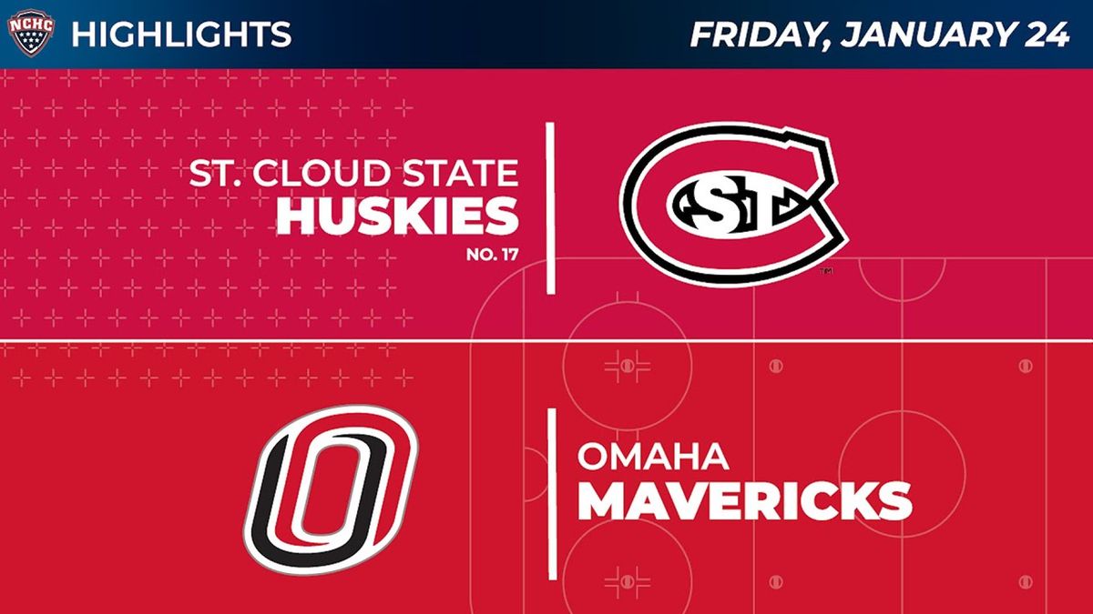 St. Cloud State Huskies at Nebraska Omaha Mavericks Mens Hockey at Baxter Arena