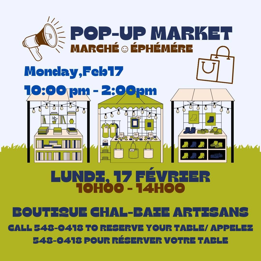 POP- UP MARKET\/MARCH\u00c9 \u00c9PH\u00c9M\u00c9RE