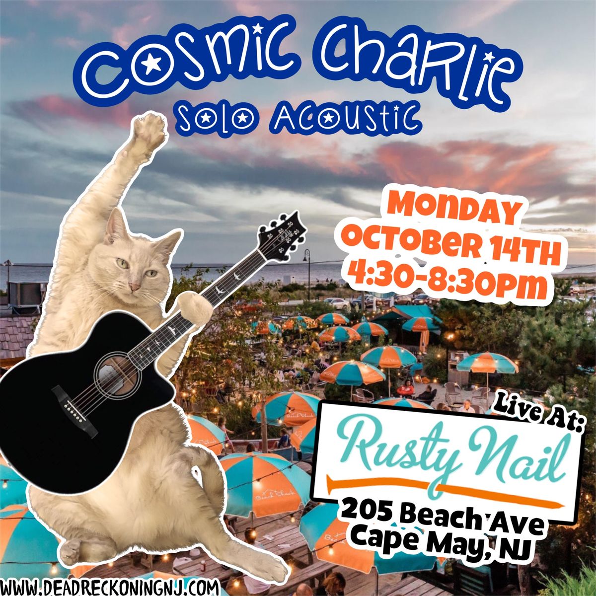 Cosmic Charlie Solo Returns to Rusty Nail