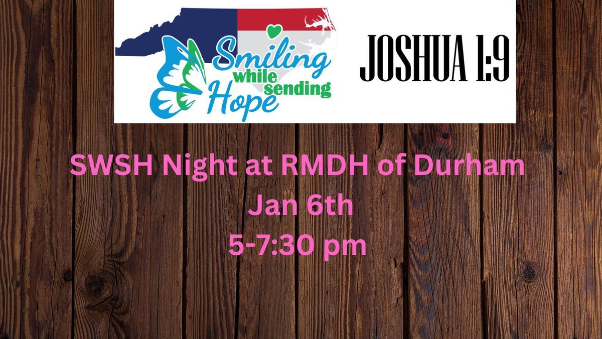 SWSH Night at the Ronald McDonald House of Durham