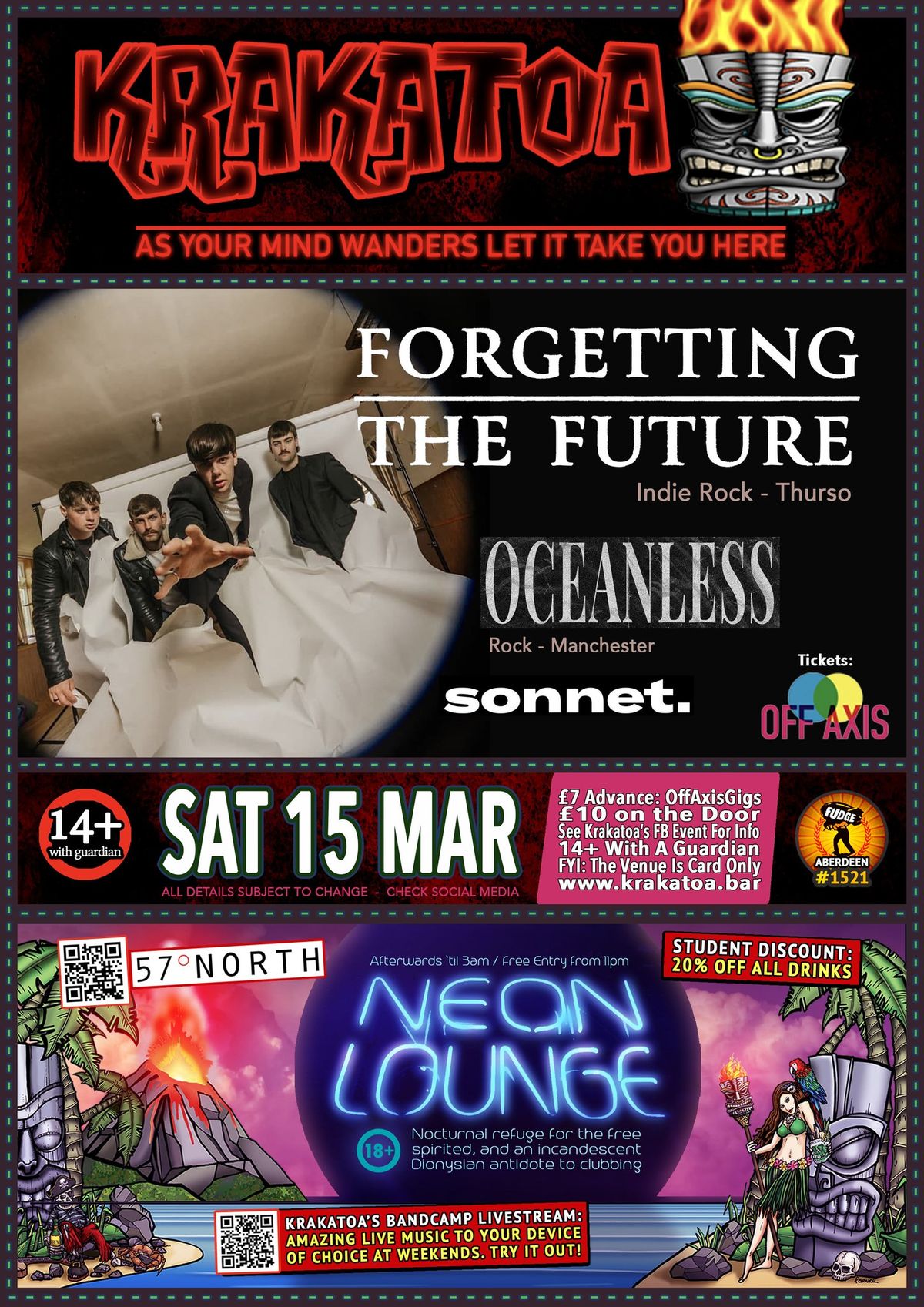 FORGETTING THE FUTURE [14plus accompanied by an adult] with support from OCEANLESS and SONNET