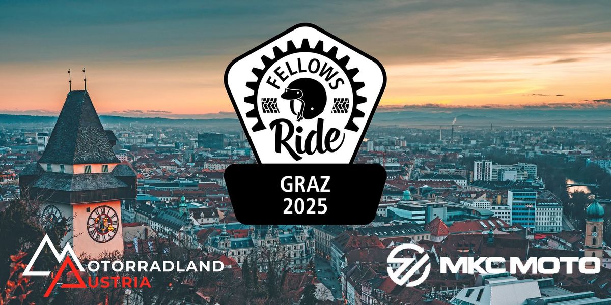 Fellows Ride Graz 2025 & Motorradweihe bei MKC MOTO