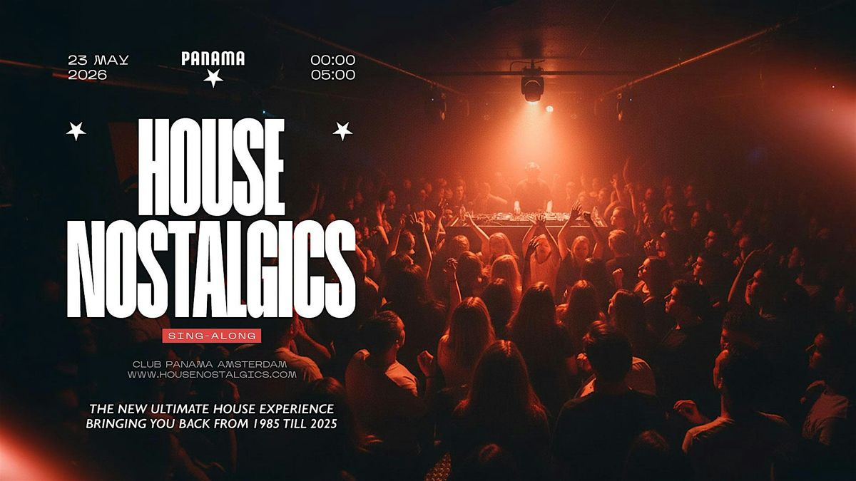 House Nostalgics - The First Sing-Along House Event in Amsterdam