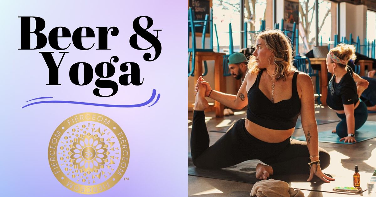 Beer & Yoga with Jenny Cline!