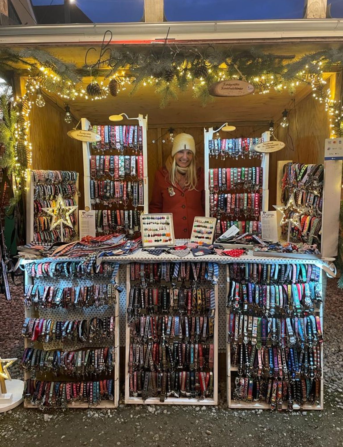 Jimmy & Katz beim Weihnachtsmarkt Stangl