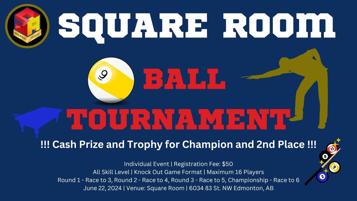 1st SQUARE ROOM 9-BALL TOURNAMENT