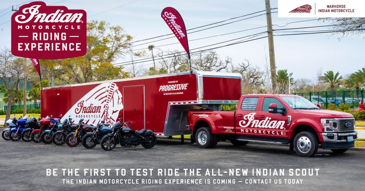 Indian Motorcycle Demo Day @ Warhorse Indian Motorcycle - September 2024