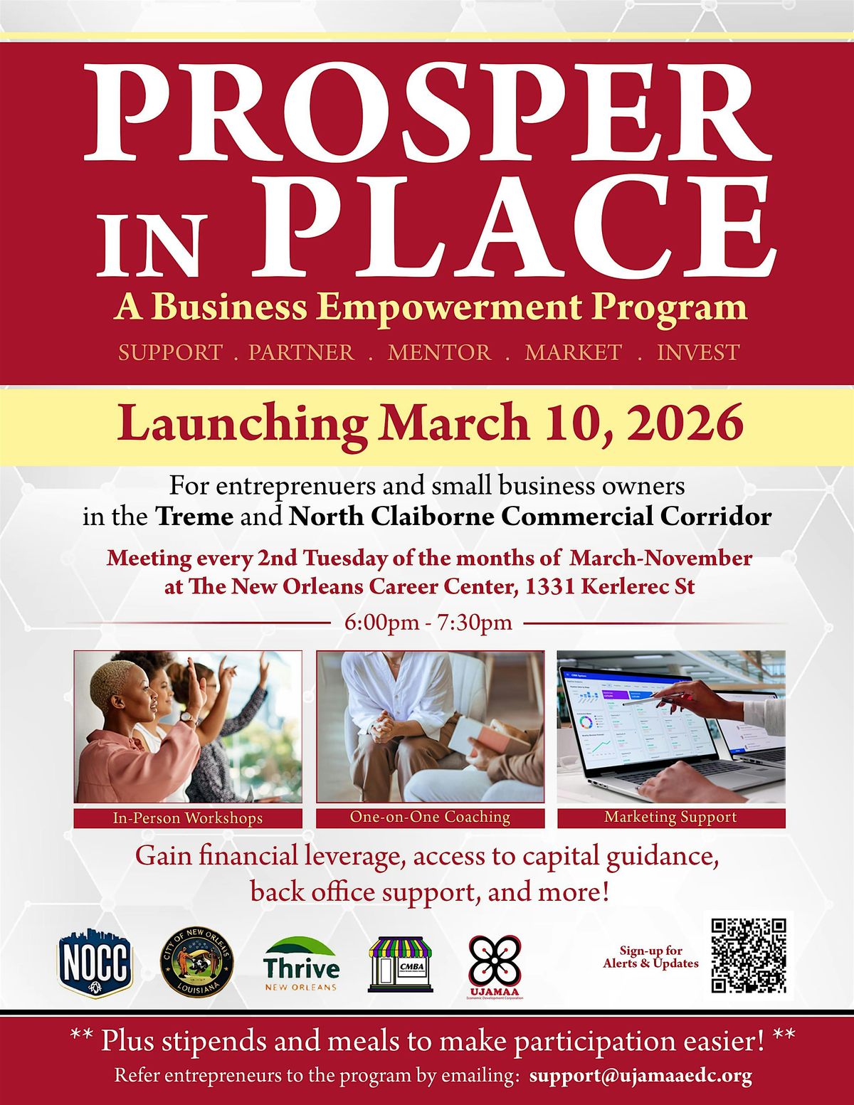 Prosper in Place Business Empowerment Program - Week 8