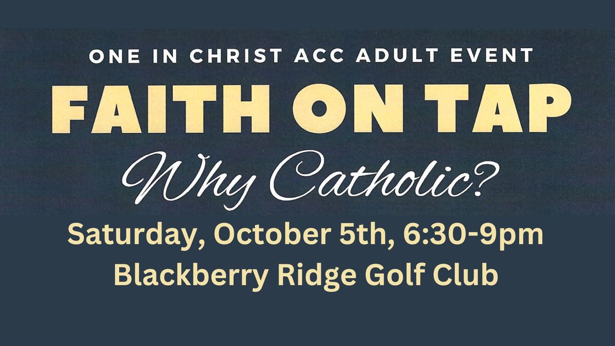 Faith on Tap