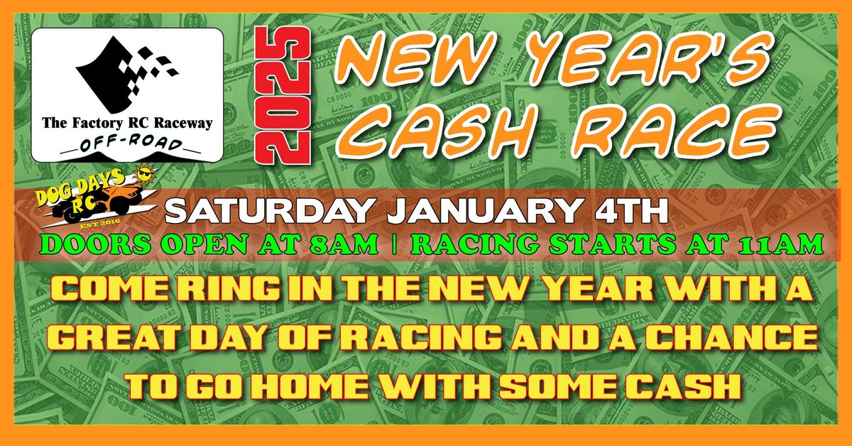 New Year's Ca$h Race @ The Factory RC Raceway Off-road Track