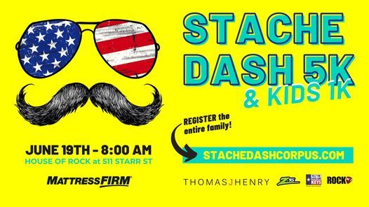 9th Annual Stache Dash 5K & KIDS 1K