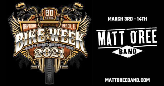 Matt O'Ree Band at Beaver Bar - BIKE WEEK