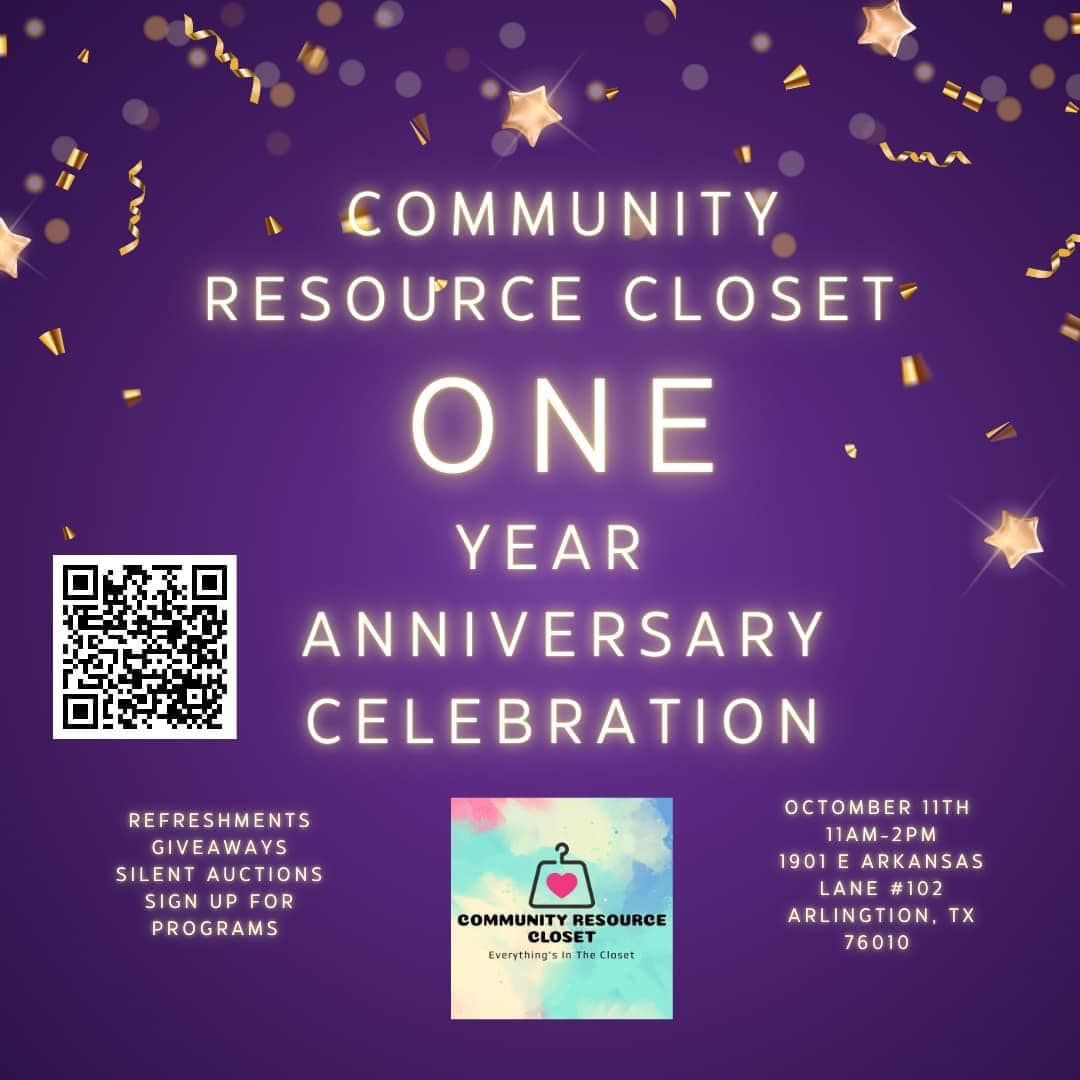 One year anniversary celebration 