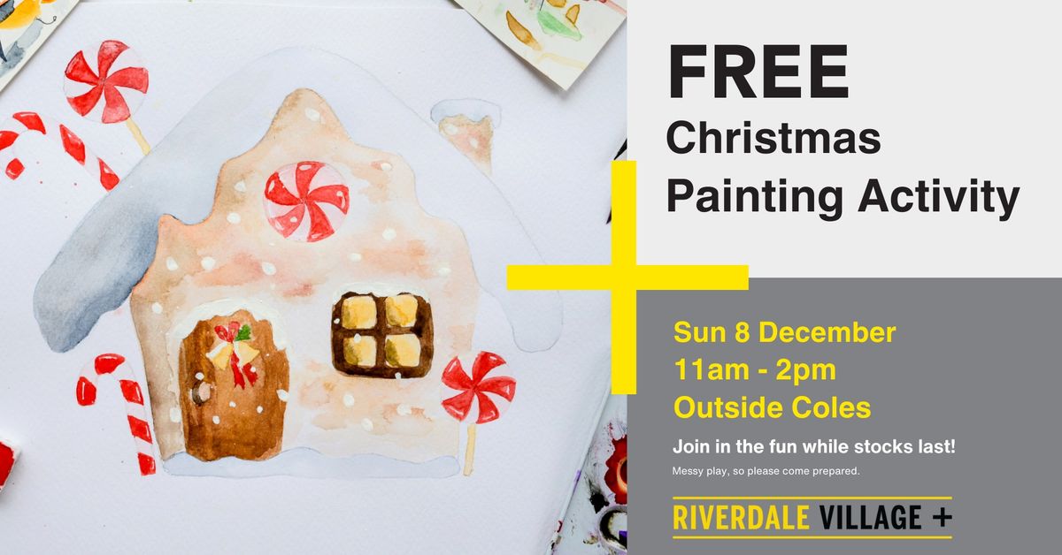 FREE Christmas Painting Activity