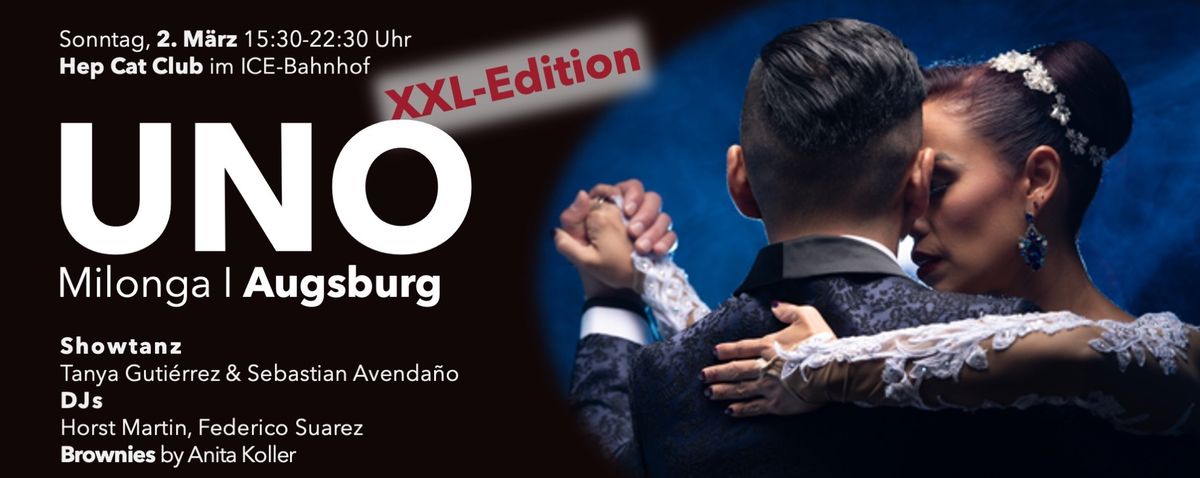 Milonga UNO XXL  Carneval Edition * DJ Federico I Horst * Show Tanya & Sebastian