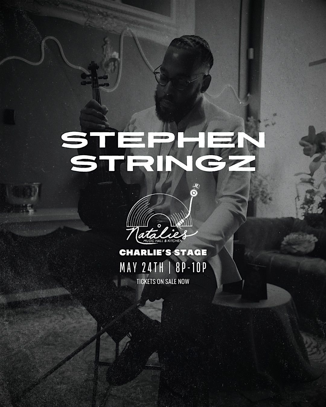 Stephen Stringz: R&B Violinist - Natalie's Charlies Stage