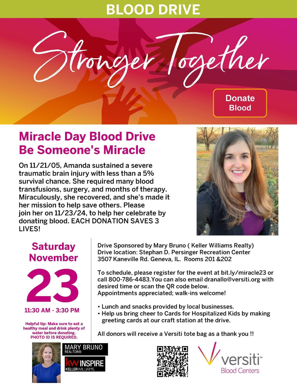 Miracle Day Blood Drive 2024