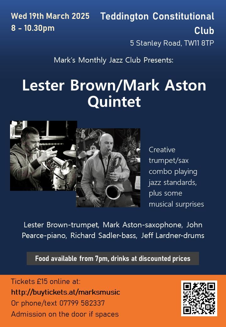 Lester Brown\/Mark Aston Quintet