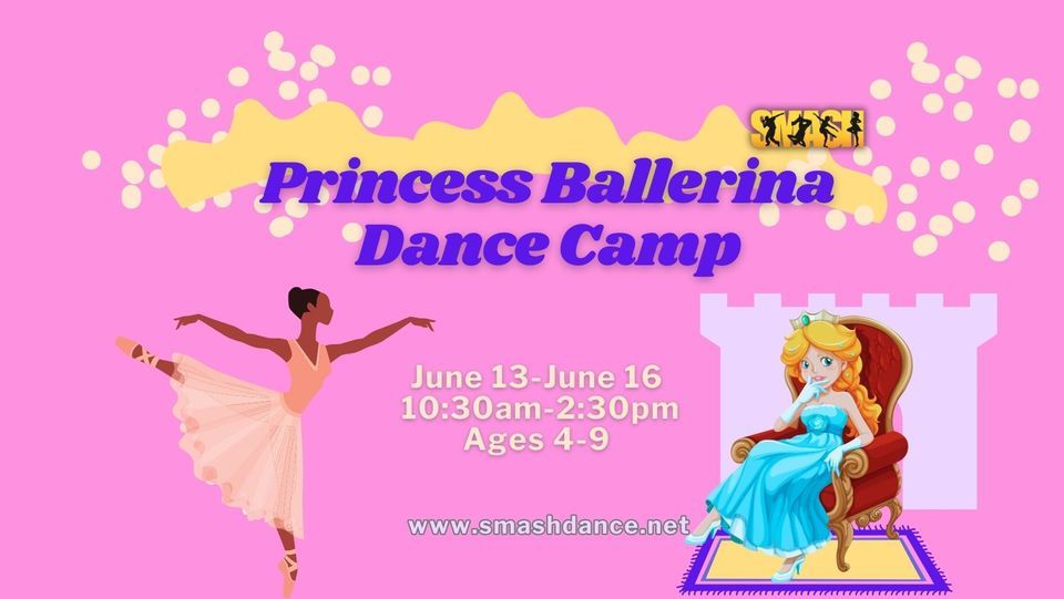 Princess Ballerinas Dance Camp (4-9yo)