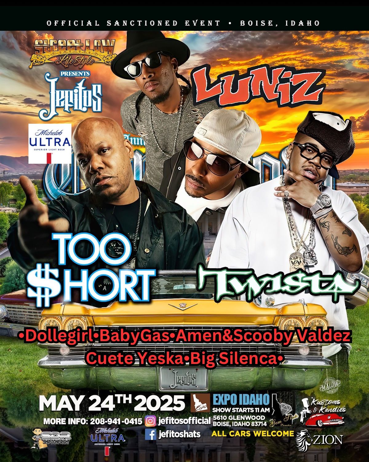 Twista & too short and luniz concert