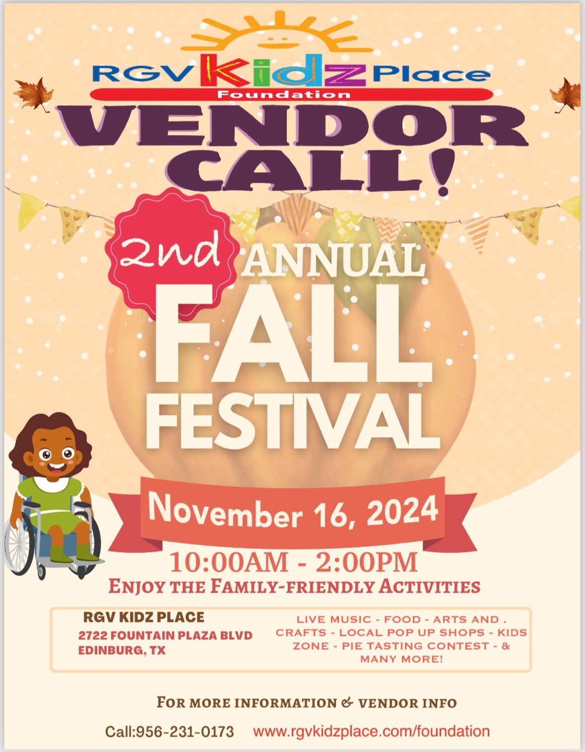 2nd Annual Fall Festival