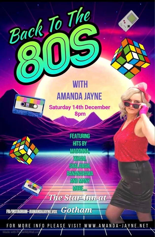 Back to the 80's party night 