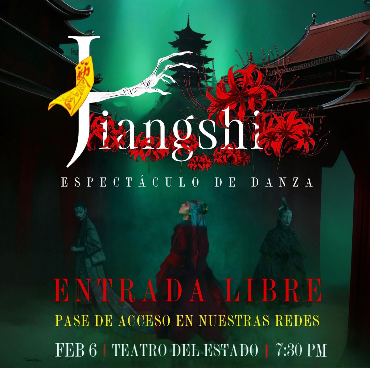 Jiangshi  \ud83c\udf19\ud83e\ude78 Espect\u00e1culo de danza