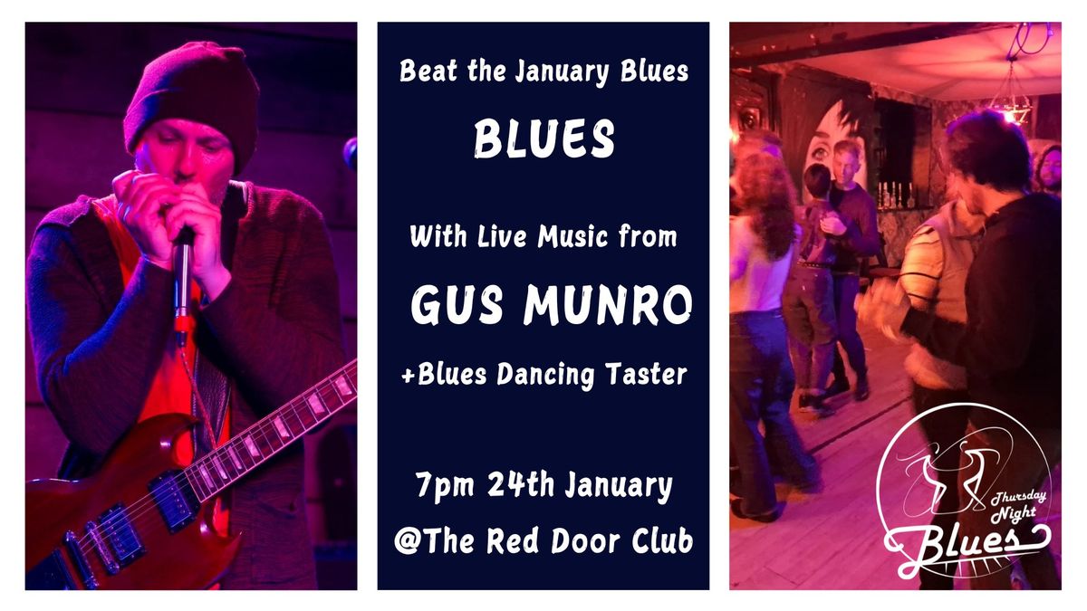 Beat the January Blues with BLUES - Live Music + Dancing