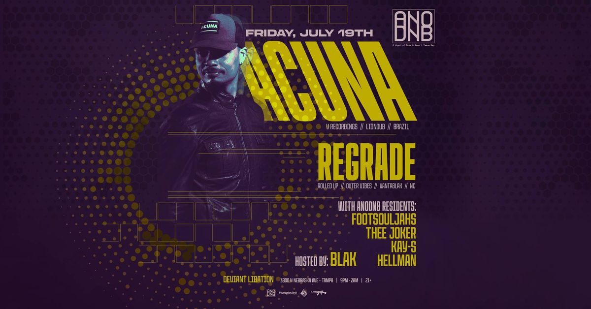 A Night of Drum & Bass - with ACUNA 