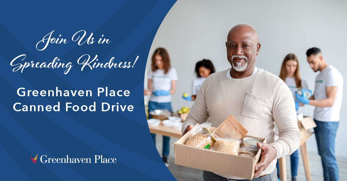 Greenhaven Place Canned Food Drive