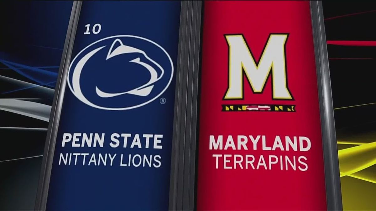 Maryland Terrapins at Penn State Nittany Lions Football