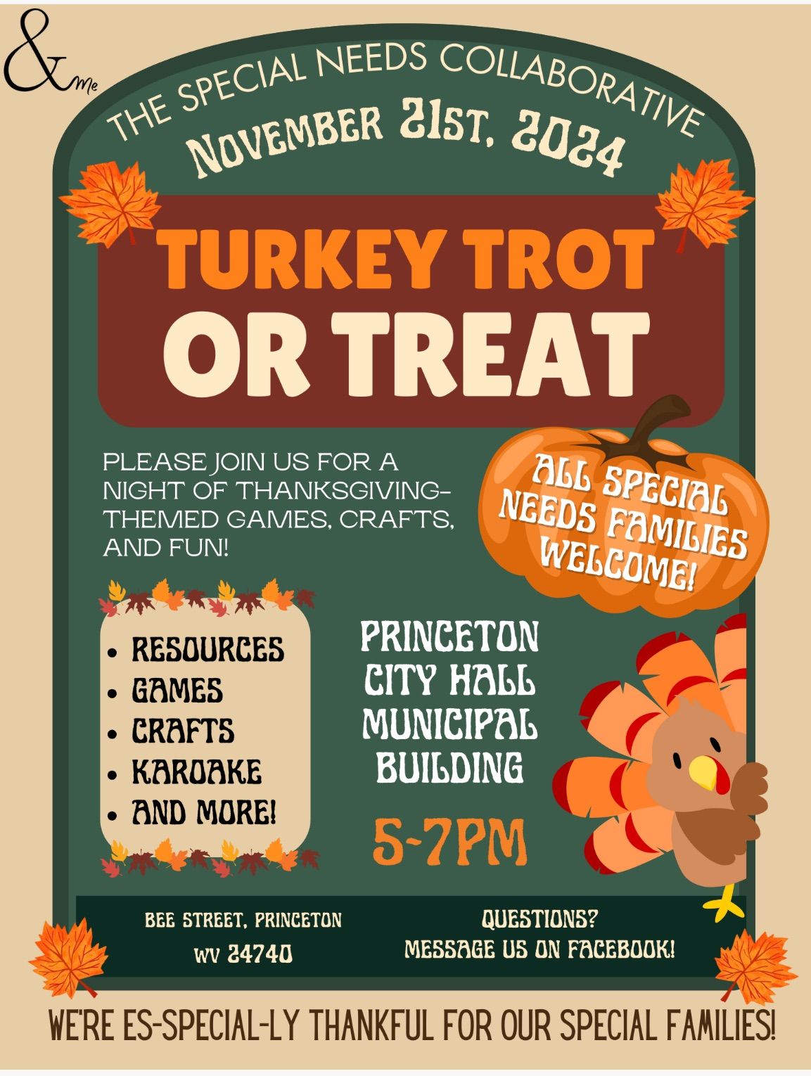 Turkey Trot or Treat