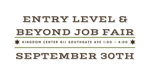 Entry Level Beyond Job Fair Kingdom Center 611 Southgate Avenue Iowa City Ia 30 September 21 Entry Level Beyond Job Fair Kingdom Center 611 Southgate Avenue Iowa City Ia 30 September 21