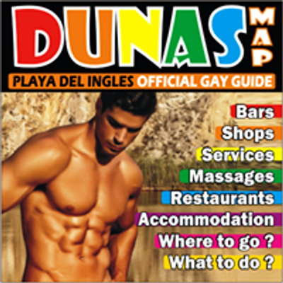 Dunas Map, Gran Canaria Gay Guide