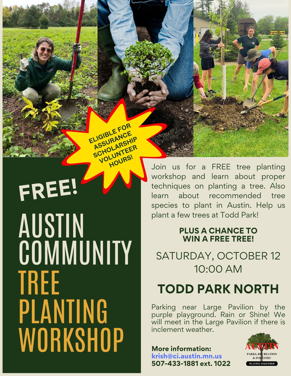 Todd Park Tree-Planting & Workshop