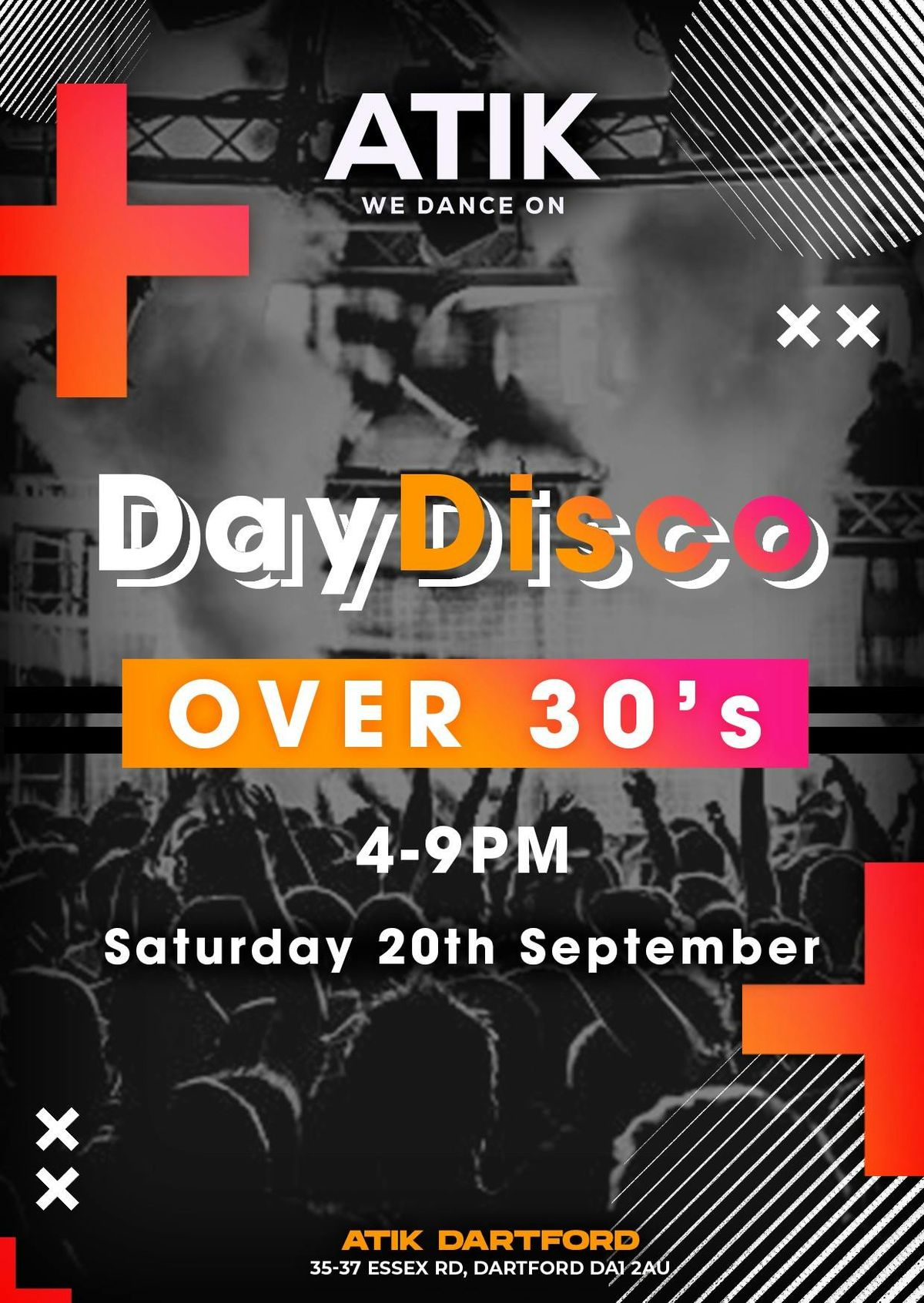 OVER 30's DAY DISCO