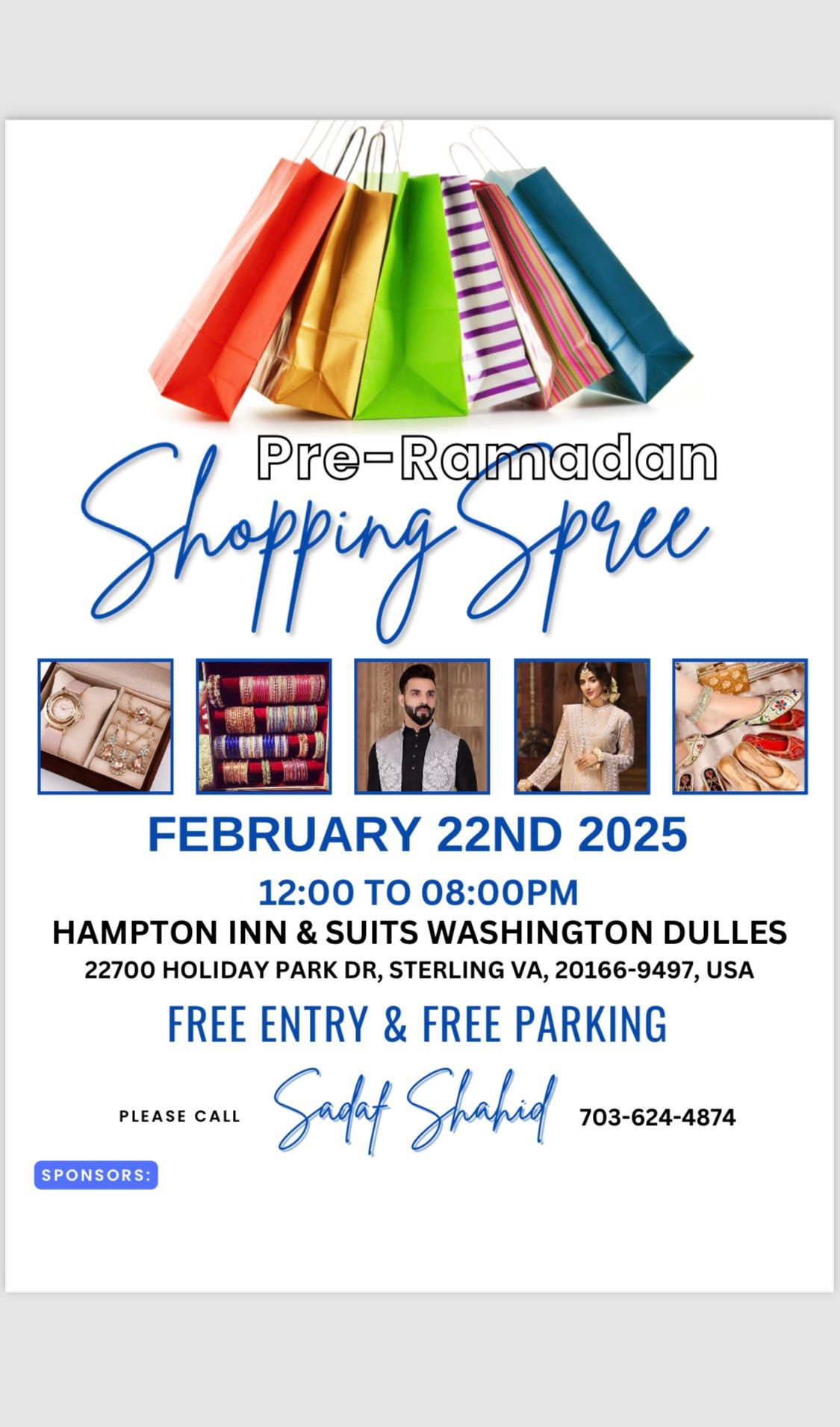 Pre Ramadan Shopping Spree | Sterling, VA. Feb 22, 2025