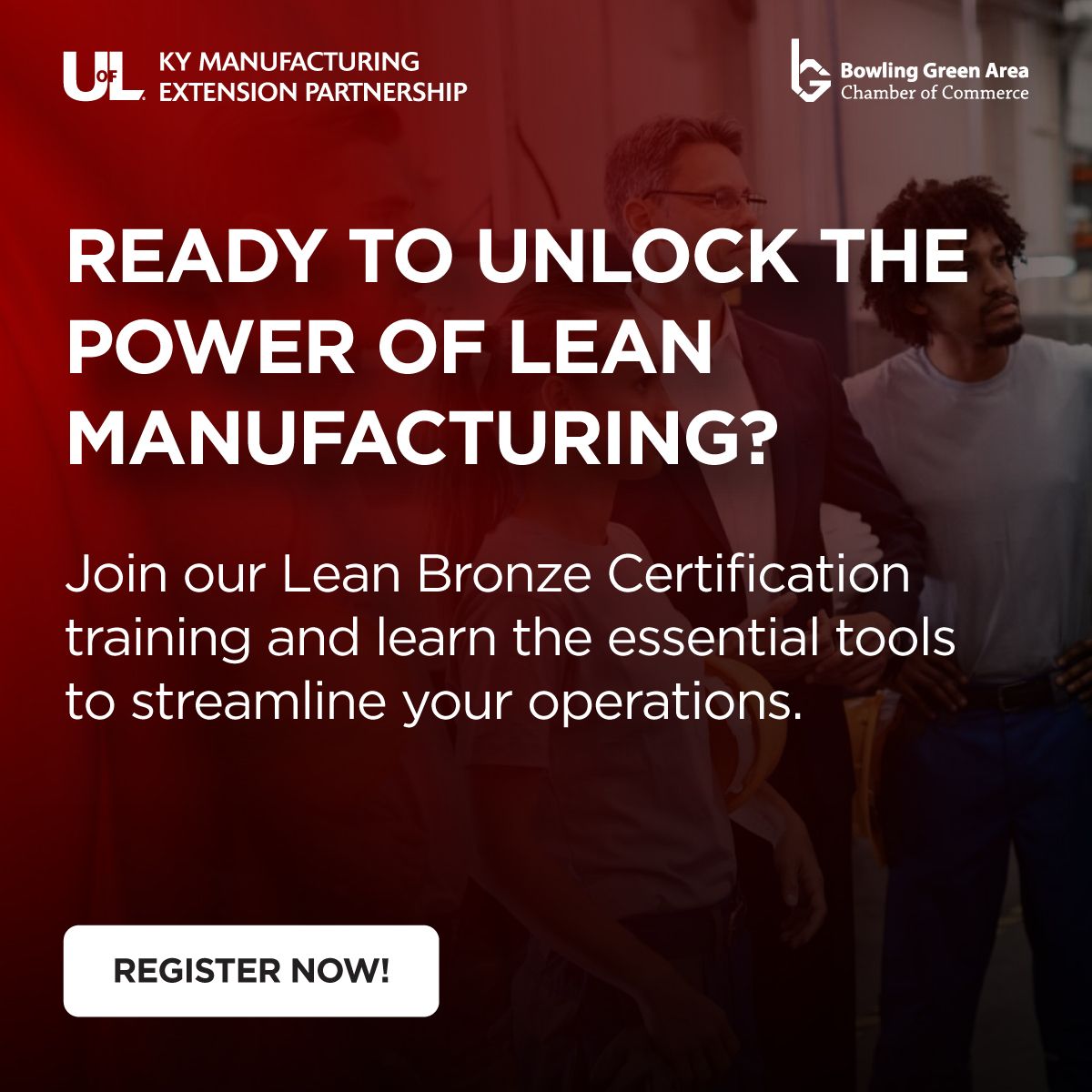 Lean Bronze Certification for Manufacturing Operations Workshop