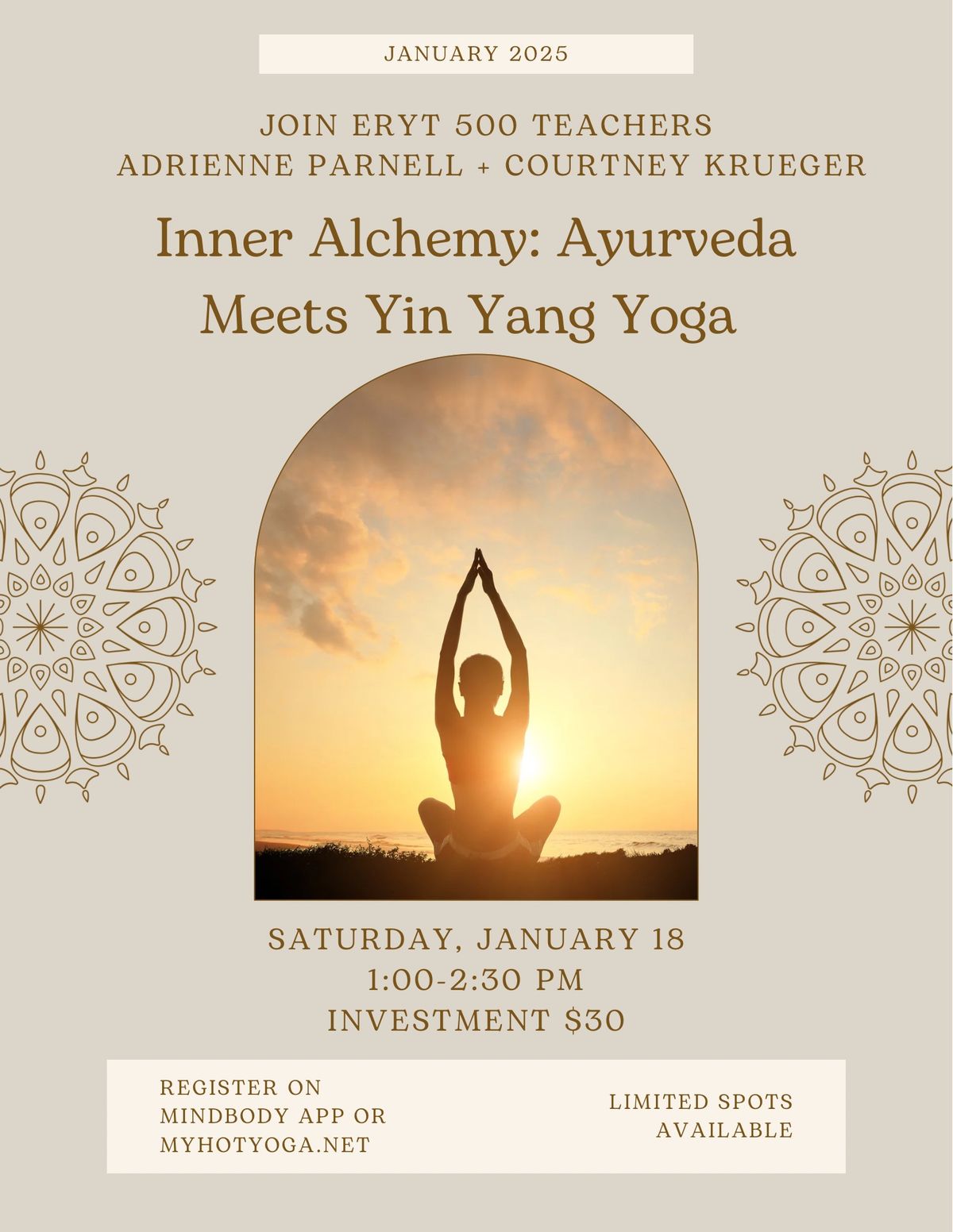 Inner Alchemy: Ayurveda Meets Yin Yang Yoga