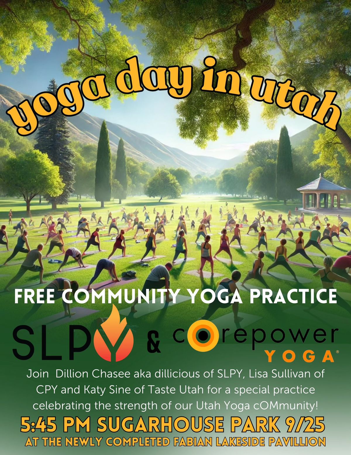 Yoga Day in Utah || a FREE cOMmunity yoga practice