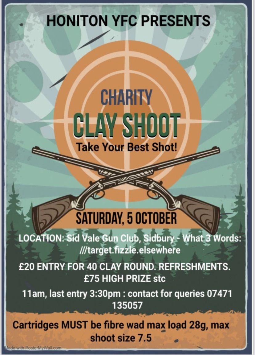 Honiton YFC Charity Clay Shoot