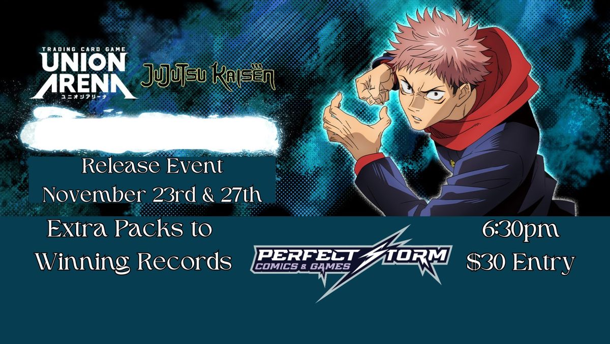 Union Arena Jujutsu Kaisen Release Event