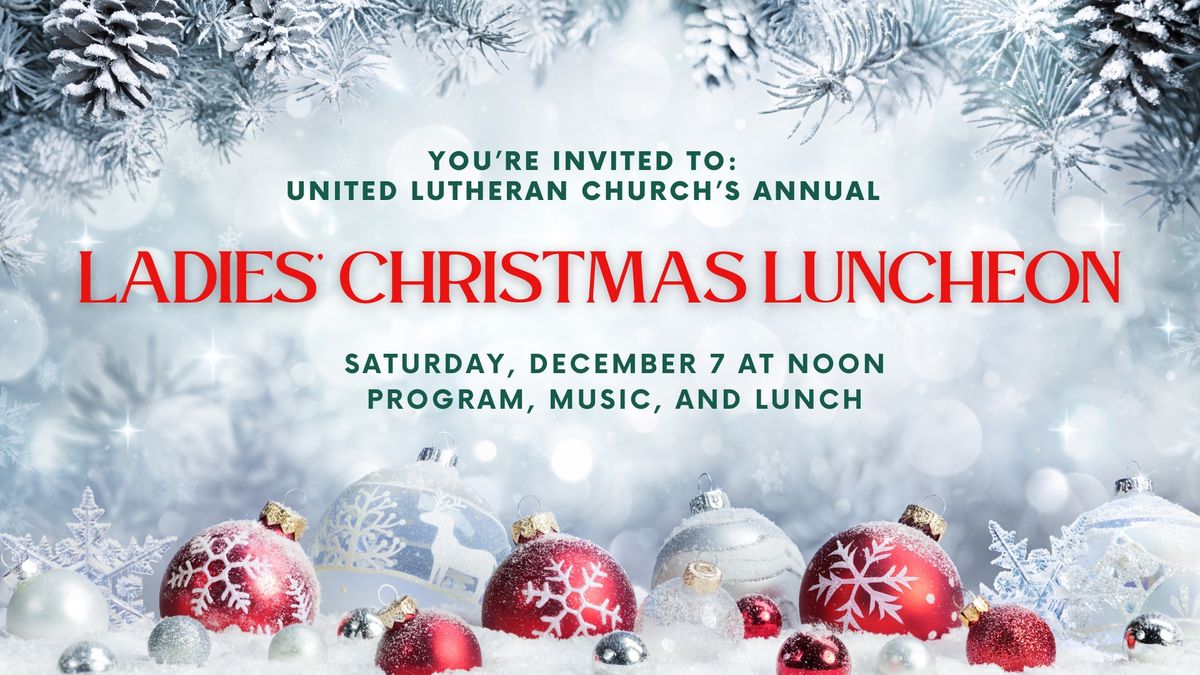 Ladies' Christmas Luncheon