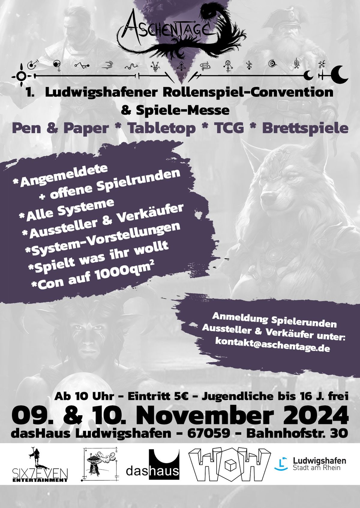 Aschentage - Rollenspiel Convention & Spiele-Messe