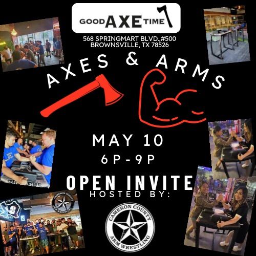 AXES & ARMS OPEN INVITE ??