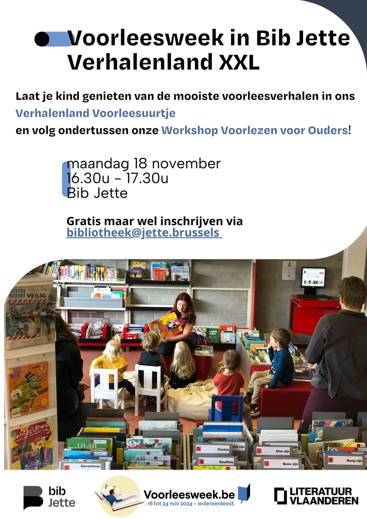 Workshop Voorlezen voor ouders