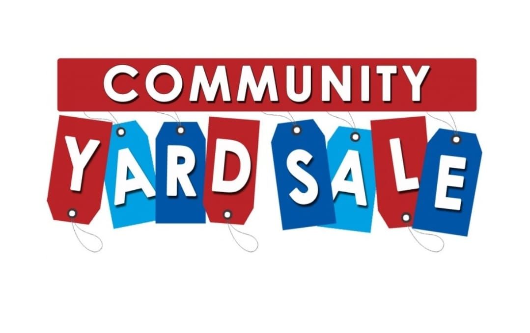 Community Yard Sale-Saturday September 21st..