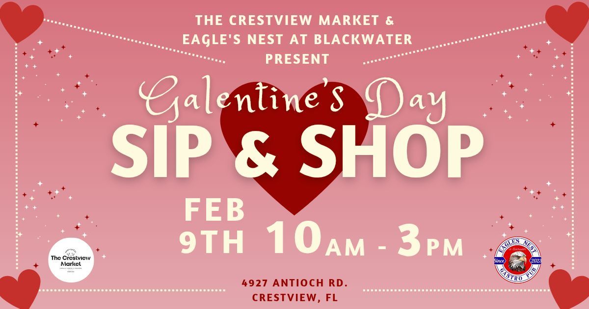 Galentine's Sip & Shop