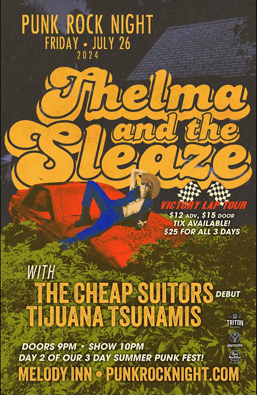 Punk Fest Day 2: Thelma & The Sleaze, The Cheap Suitors, Tijuana Tsunamis