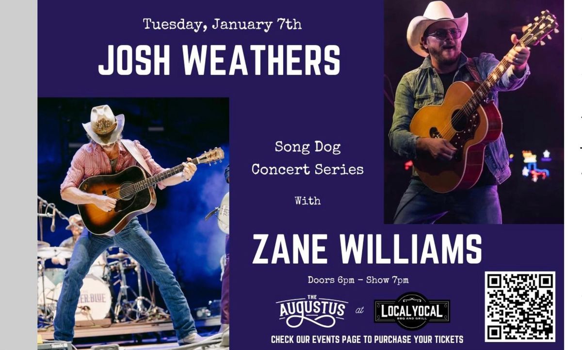 Song Dog Concert Series with Josh Weathers